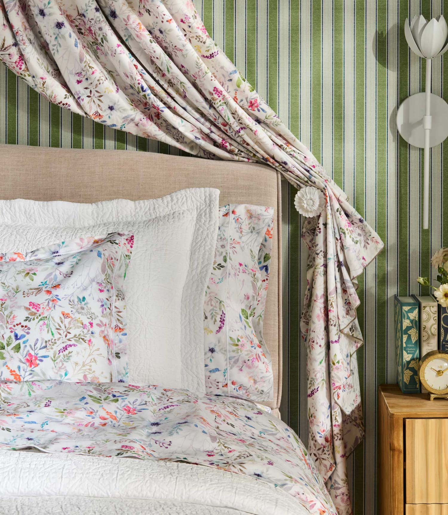 Chloe Floral Percale Pillowcases - Image 4