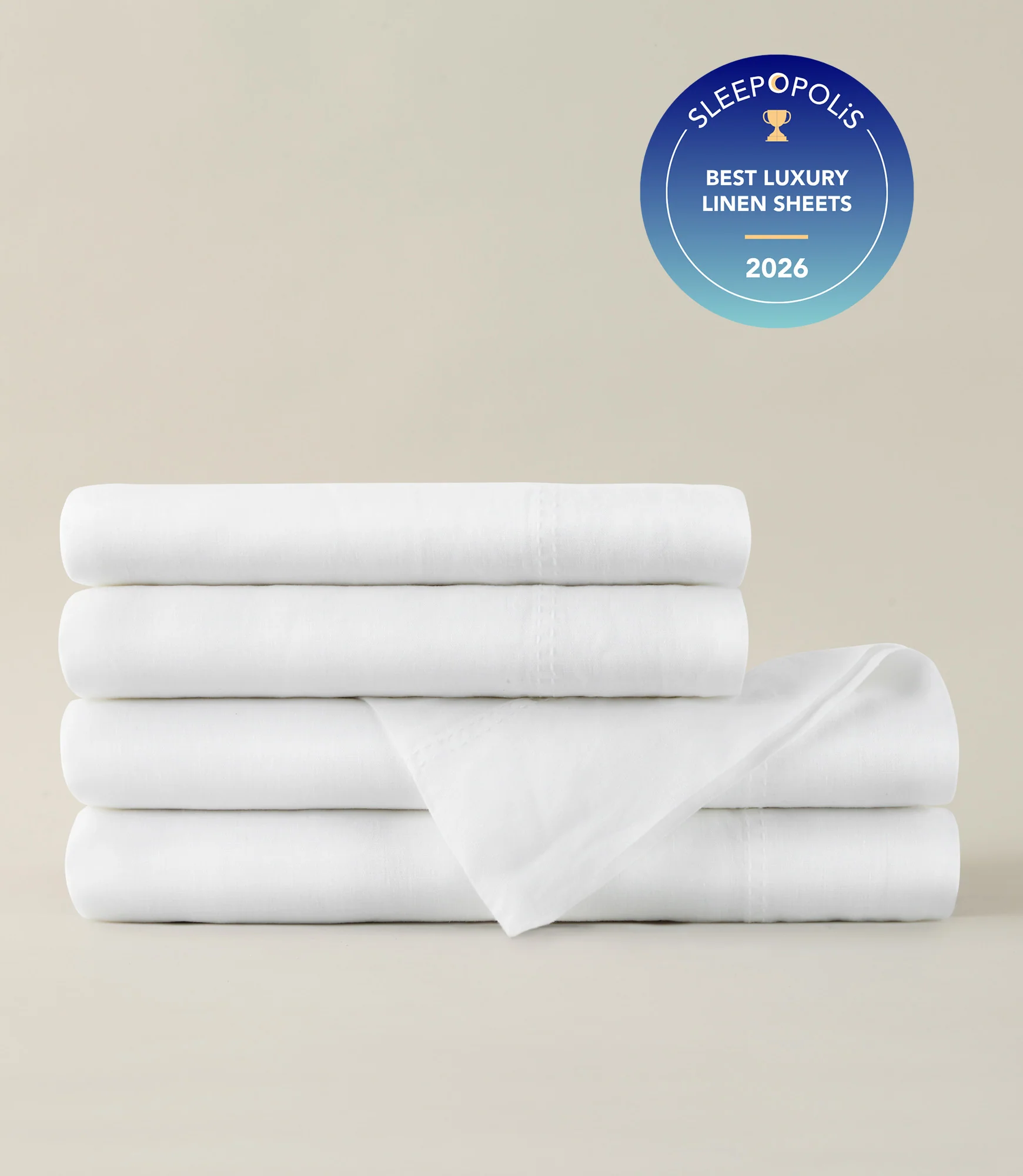European Washed Linen Sheet Set - Image 3