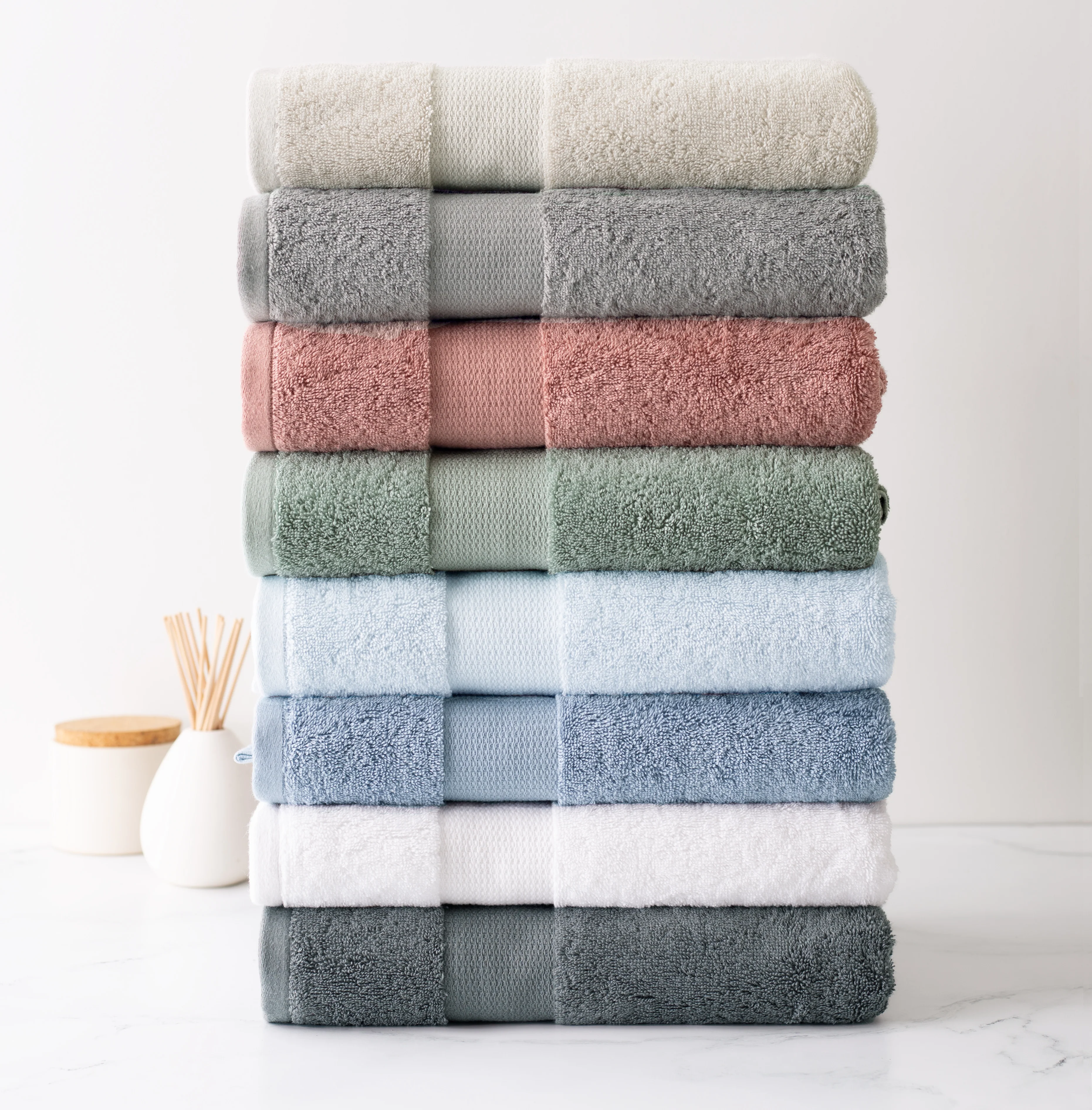 Plush Turkish Towel Set - Image 2
